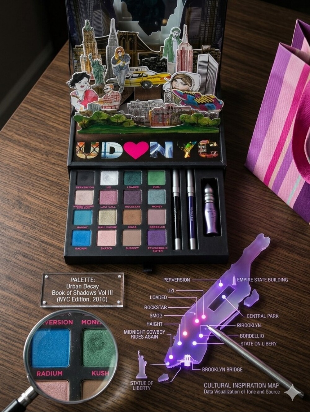 URBAN DECAY I LOVE NEW YORK BOOK OF SHADOW‎ VOL III Limited Edition